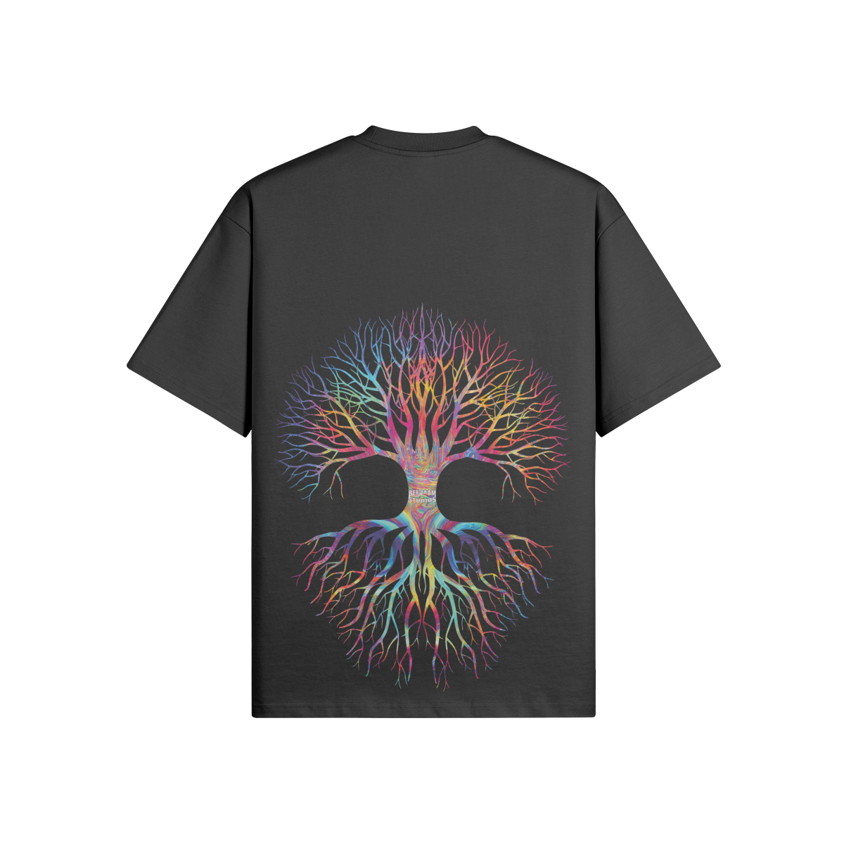 N°3010 | ARBRE DE L'APRÈS-VIE | UNISEXE | T-SHIRT SURDIMENSIONNÉ | ÉDITION LIMITÉE