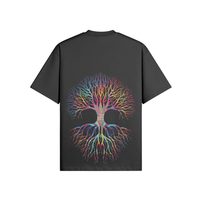 N°3010 | ARBRE DE L'APRÈS-VIE | UNISEXE | T-SHIRT SURDIMENSIONNÉ | ÉDITION LIMITÉE