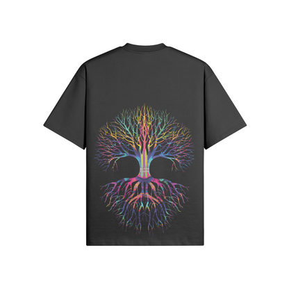 N°3011 | ARBRE DE L'APRÈS-VIE | UNISEXE | T-SHIRT SURDIMENSIONNÉ | ÉDITION LIMITÉE