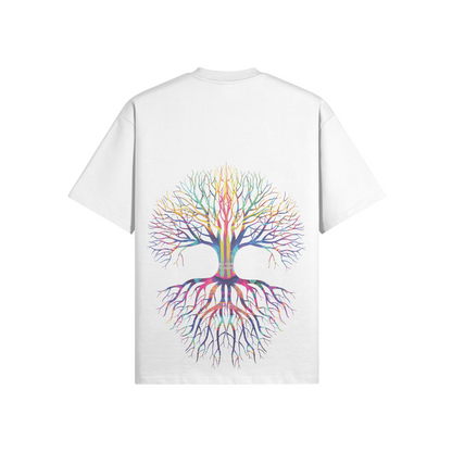 N°3011 | ARBRE DE L'APRÈS-VIE | UNISEXE | T-SHIRT SURDIMENSIONNÉ | ÉDITION LIMITÉE