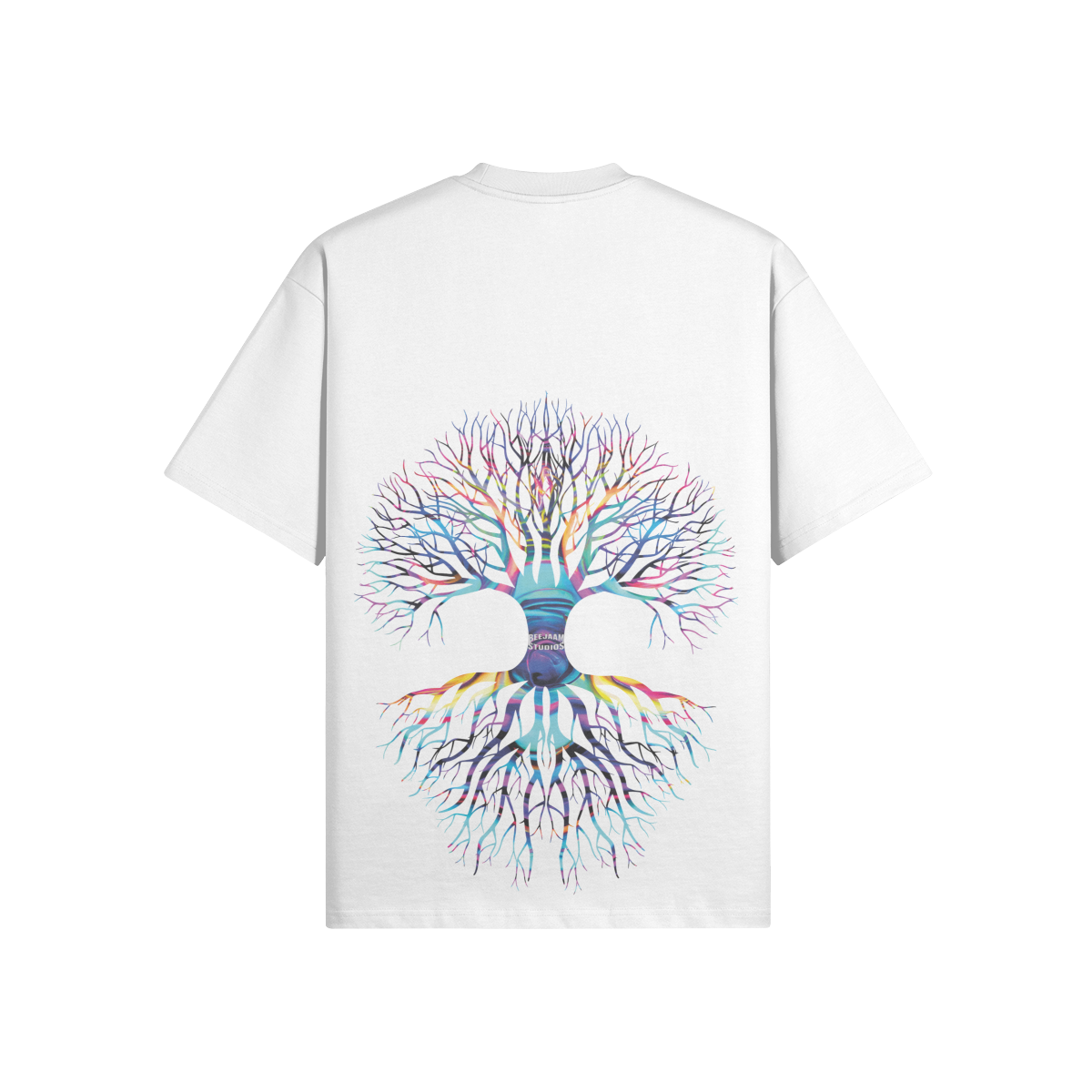 N°3012 | ARBRE DE L'APRÈS-VIE | UNISEXE | T-SHIRT SURDIMENSIONNÉ | ÉDITION LIMITÉE