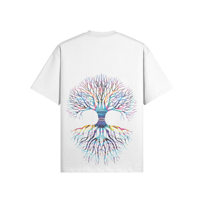 N°3012 | ARBRE DE L'APRÈS-VIE | UNISEXE | T-SHIRT SURDIMENSIONNÉ | ÉDITION LIMITÉE