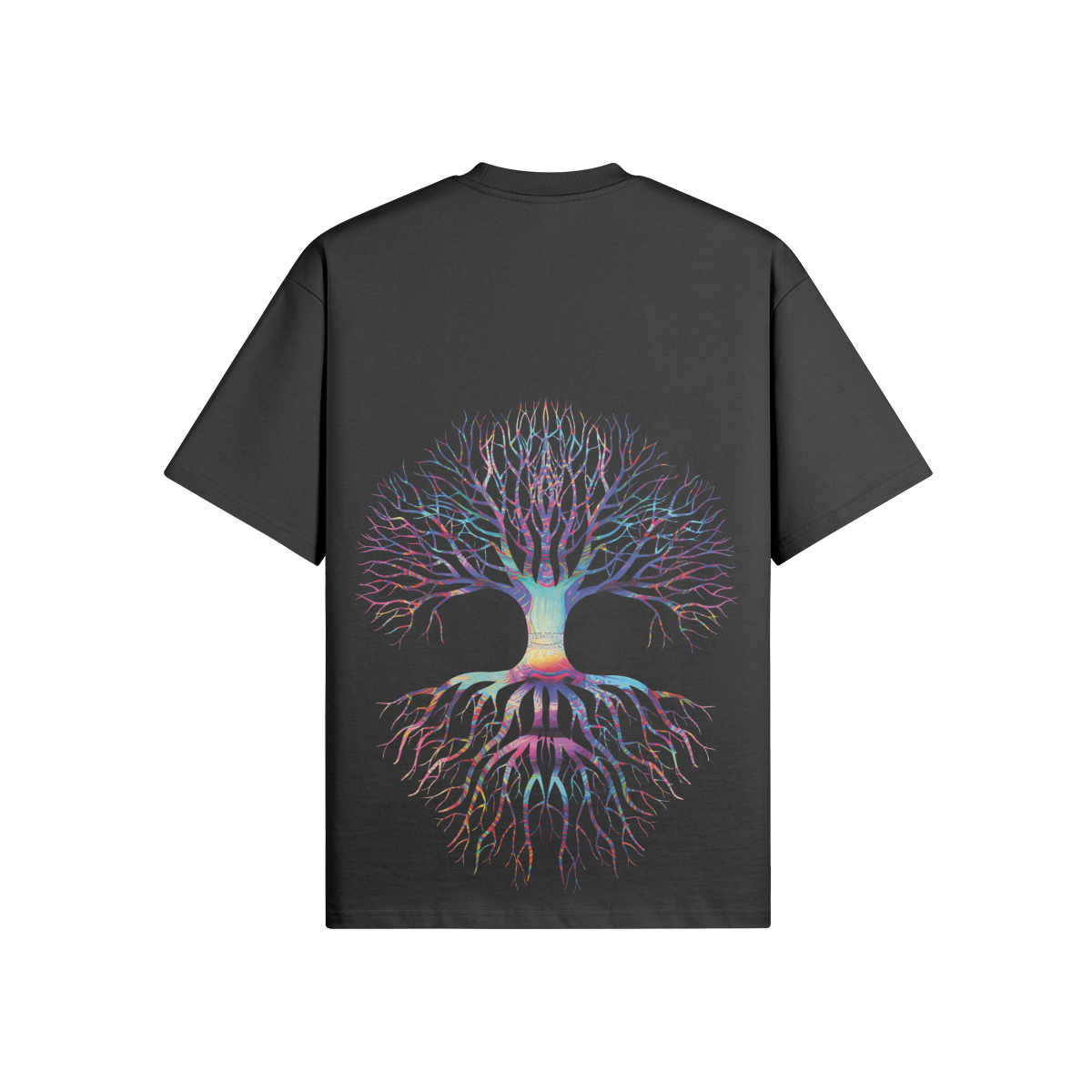 N°3014 | ARBRE DE L'APRÈS-VIE | UNISEXE | T-SHIRT SURDIMENSIONNÉ | ÉDITION LIMITÉE