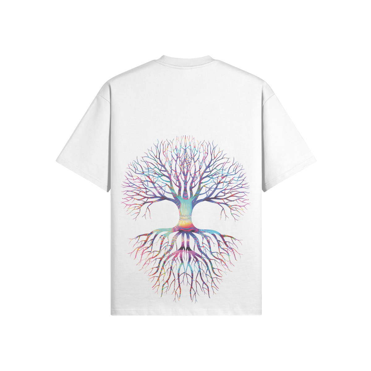 N°3014 | ARBRE DE L'APRÈS-VIE | UNISEXE | T-SHIRT SURDIMENSIONNÉ | ÉDITION LIMITÉE