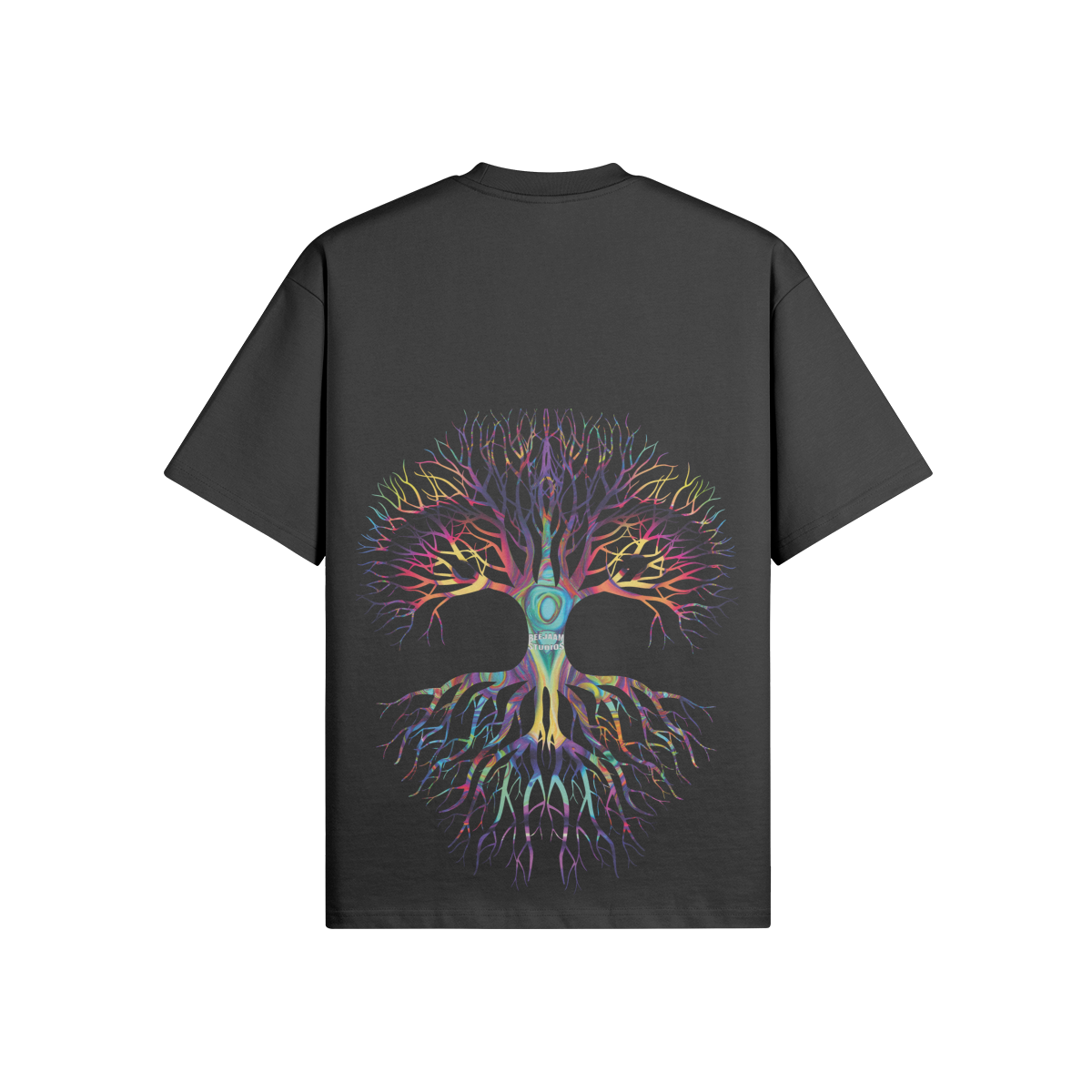 N°3015 | ARBRE DE L'APRÈS-VIE | UNISEXE | T-SHIRT SURDIMENSIONNÉ | ÉDITION LIMITÉE
