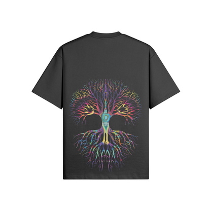 N°3015 | ARBRE DE L'APRÈS-VIE | UNISEXE | T-SHIRT SURDIMENSIONNÉ | ÉDITION LIMITÉE