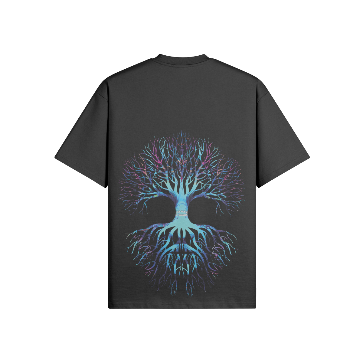 N°3019 | ARBRE DE L'APRÈS-VIE | UNISEXE | T-SHIRT SURDIMENSIONNÉ | ÉDITION LIMITÉE