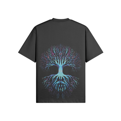 N°3019 | ARBRE DE L'APRÈS-VIE | UNISEXE | T-SHIRT SURDIMENSIONNÉ | ÉDITION LIMITÉE
