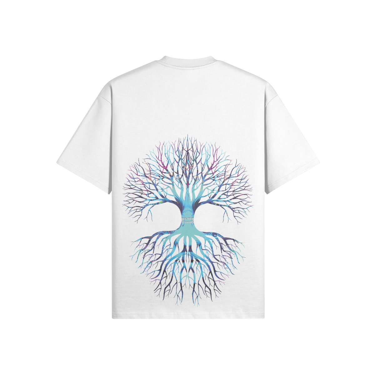 N°3019 | ARBRE DE L'APRÈS-VIE | UNISEXE | T-SHIRT SURDIMENSIONNÉ | ÉDITION LIMITÉE