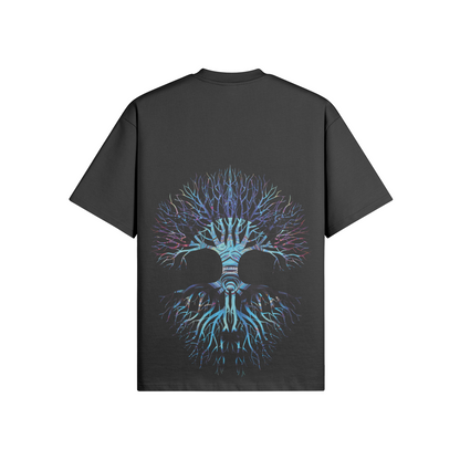 N°3020 | ARBRE DE L'APRÈS-VIE | UNISEXE | T-SHIRT SURDIMENSIONNÉ | ÉDITION LIMITÉE