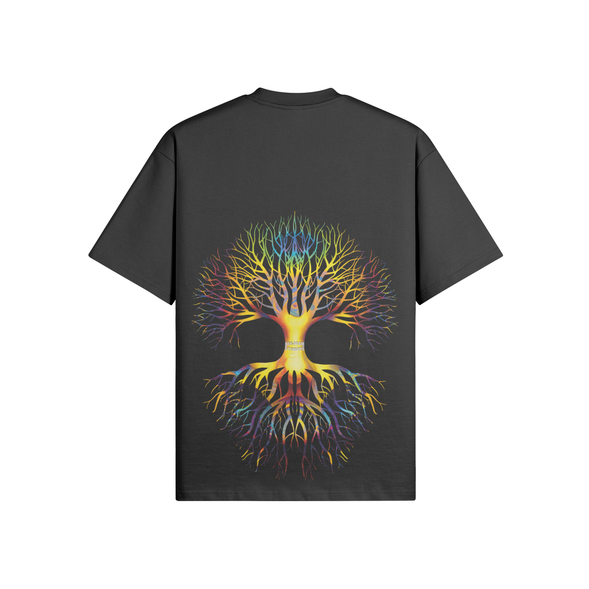 N°3021 | ARBRE DE L'APRÈS-VIE | UNISEXE | T-SHIRT SURDIMENSIONNÉ | ÉDITION LIMITÉE