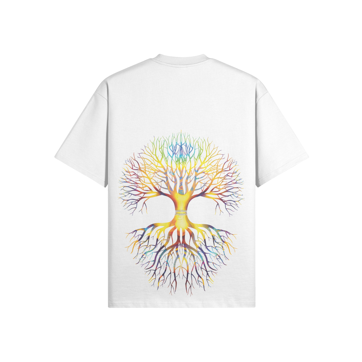N°3021 | ARBRE DE L'APRÈS-VIE | UNISEXE | T-SHIRT SURDIMENSIONNÉ | ÉDITION LIMITÉE