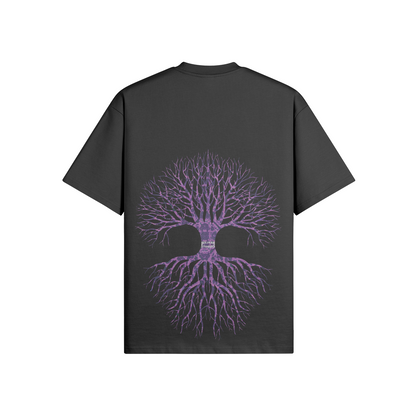 N°3017 | ARBRE DE L'APRÈS-VIE | UNISEXE | T-SHIRT SURDIMENSIONNÉ | ÉDITION LIMITÉE