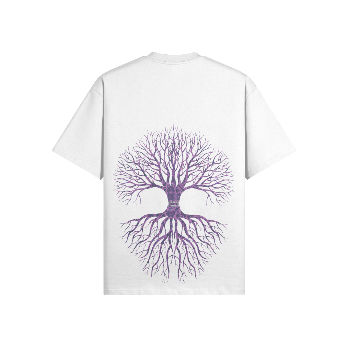 N°3017 | ARBRE DE L'APRÈS-VIE | UNISEXE | T-SHIRT SURDIMENSIONNÉ | ÉDITION LIMITÉE