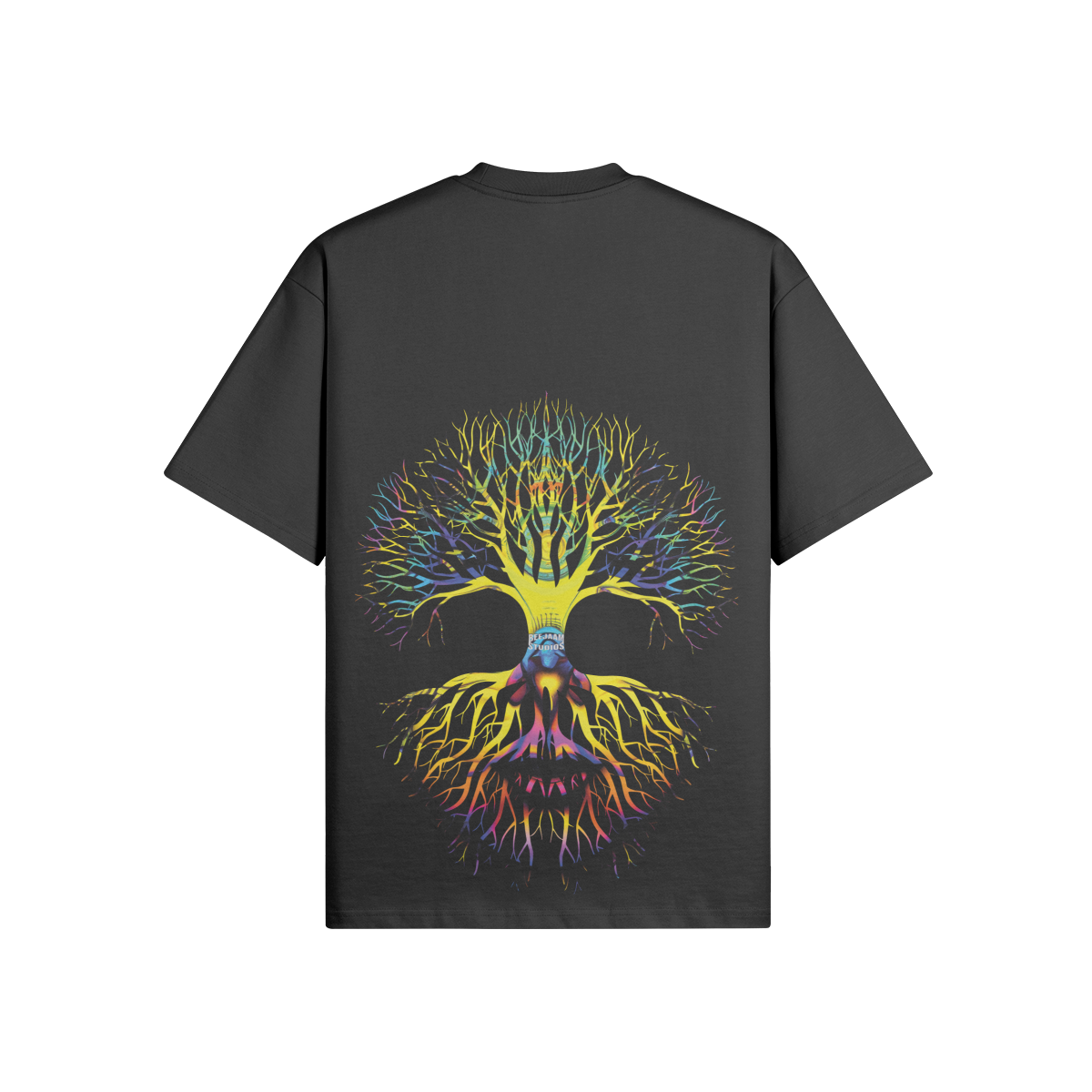 N°3023 | ARBRE DE L'APRÈS-VIE | UNISEXE | T-SHIRT SURDIMENSIONNÉ | ÉDITION LIMITÉE