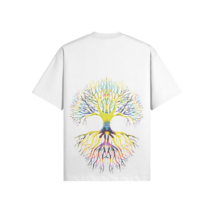 N°3023 | ARBRE DE L'APRÈS-VIE | UNISEXE | T-SHIRT SURDIMENSIONNÉ | ÉDITION LIMITÉE