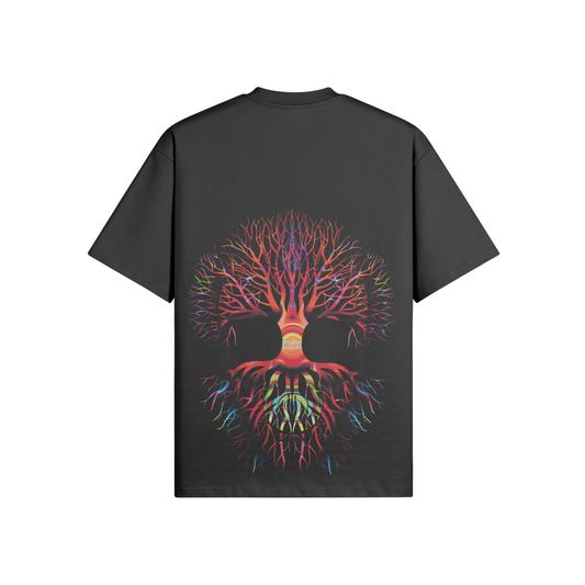 N°3024 | ARBRE DE L'APRÈS-VIE | UNISEXE | T-SHIRT SURDIMENSIONNÉ | ÉDITION LIMITÉE