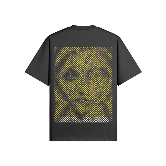 N°2030 | CARRÉS VIVANTS | UNISEXE | T-SHIRT SURDIMENSIONNÉ | ÉDITION LIMITÉE