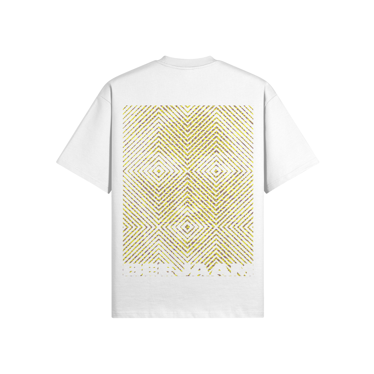 N°2030 | CARRÉS VIVANTS | UNISEXE | T-SHIRT SURDIMENSIONNÉ | ÉDITION LIMITÉE