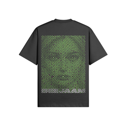 N°2029 | CARRÉS VIVANTS | UNISEXE | T-SHIRT SURDIMENSIONNÉ | ÉDITION LIMITÉE