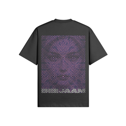 N°2028 | CARRÉS VIVANTS | UNISEXE | T-SHIRT SURDIMENSIONNÉ | ÉDITION LIMITÉE