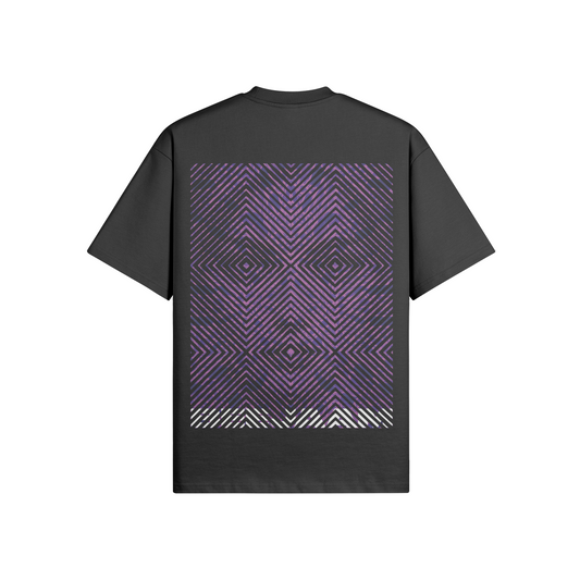 N°2028 | CARRÉS VIVANTS | UNISEXE | T-SHIRT SURDIMENSIONNÉ | ÉDITION LIMITÉE