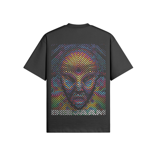N°2026 | CARRÉS VIVANTS | UNISEXE | T-SHIRT SURDIMENSIONNÉ | ÉDITION LIMITÉE