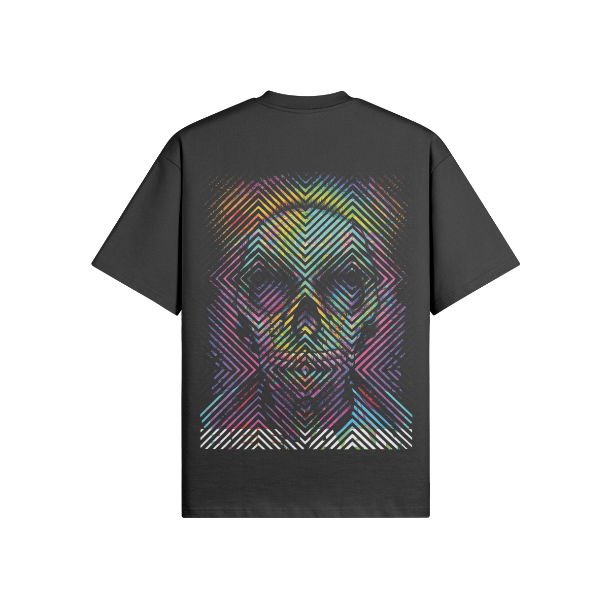 N°2011 | CARRÉS VIVANTS | UNISEXE | T-SHIRT SURDIMENSIONNÉ | ÉDITION LIMITÉE