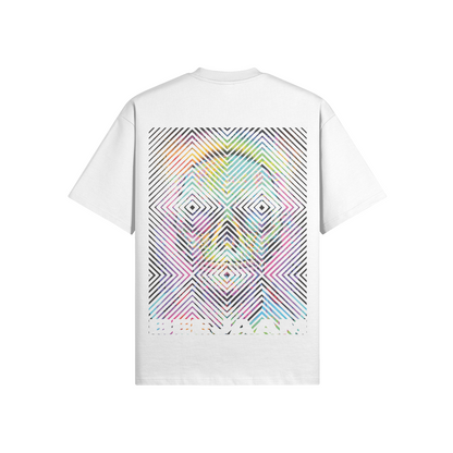 N°2011 | CARRÉS VIVANTS | UNISEXE | T-SHIRT SURDIMENSIONNÉ | ÉDITION LIMITÉE