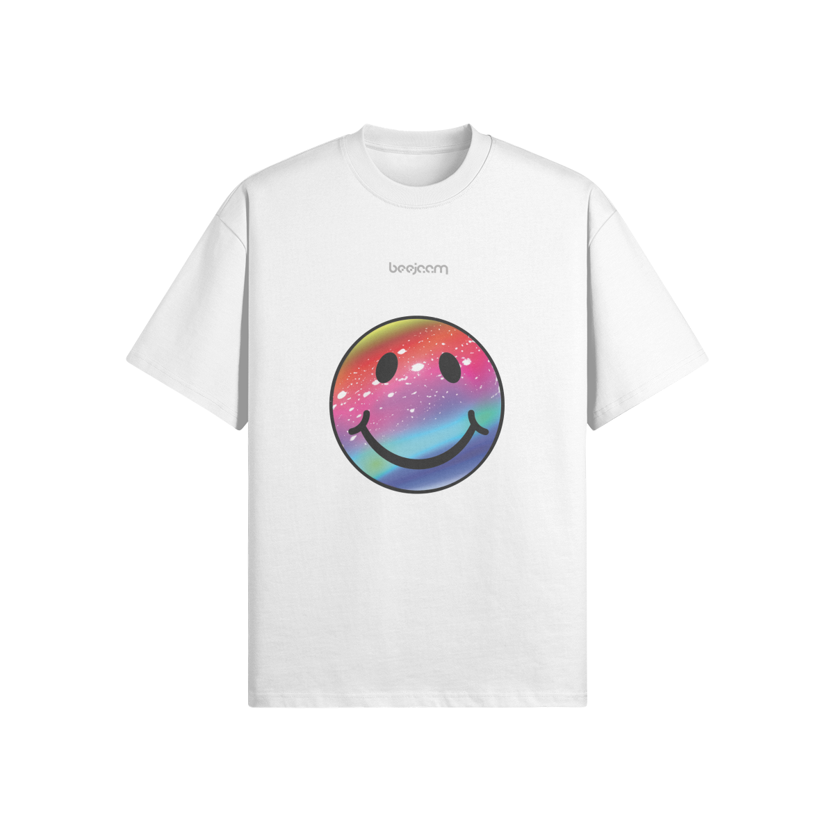 N°1014 | LE POUVOIR DU SOURIRE | T-SHIRT SURDIMENSIONNÉ | UNISEXE
