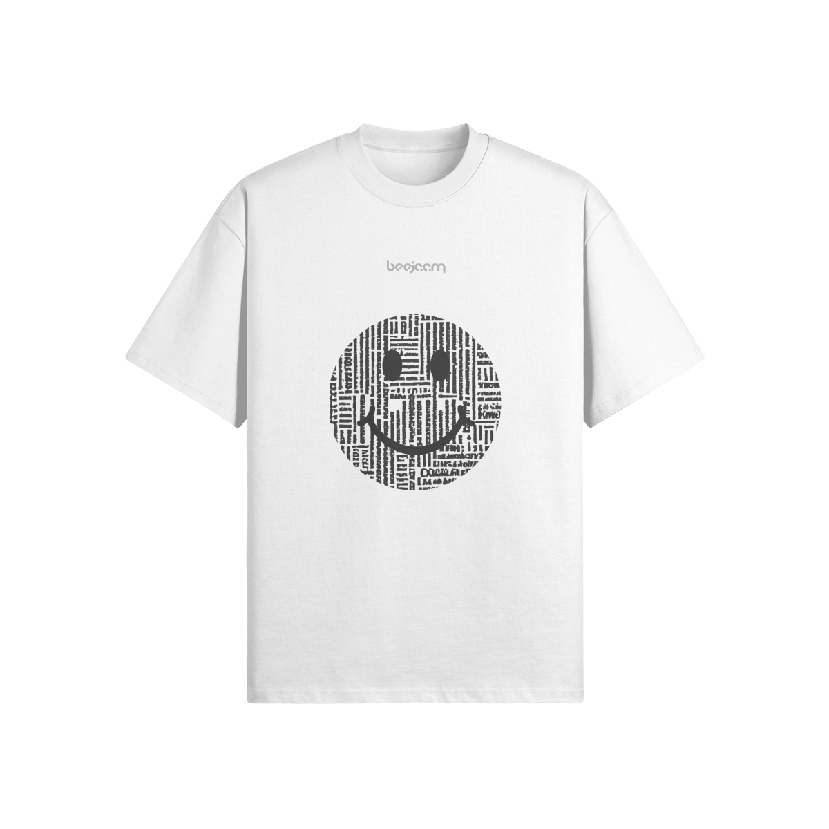 N°1018 | LE POUVOIR DU SOURIRE | T-SHIRT SURDIMENSIONNÉ | UNISEXE