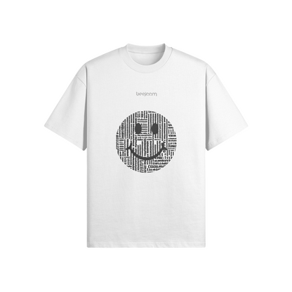 N°1018 | LE POUVOIR DU SOURIRE | T-SHIRT SURDIMENSIONNÉ | UNISEXE