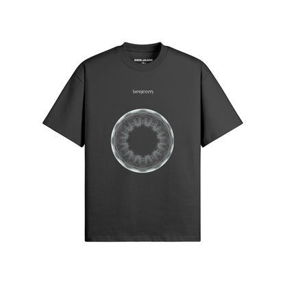 N°6001 | CERCLE D'AURA | T-SHIRT SURDIMENSIONNÉ | UNISEXE | ÉDITION LIMITÉE