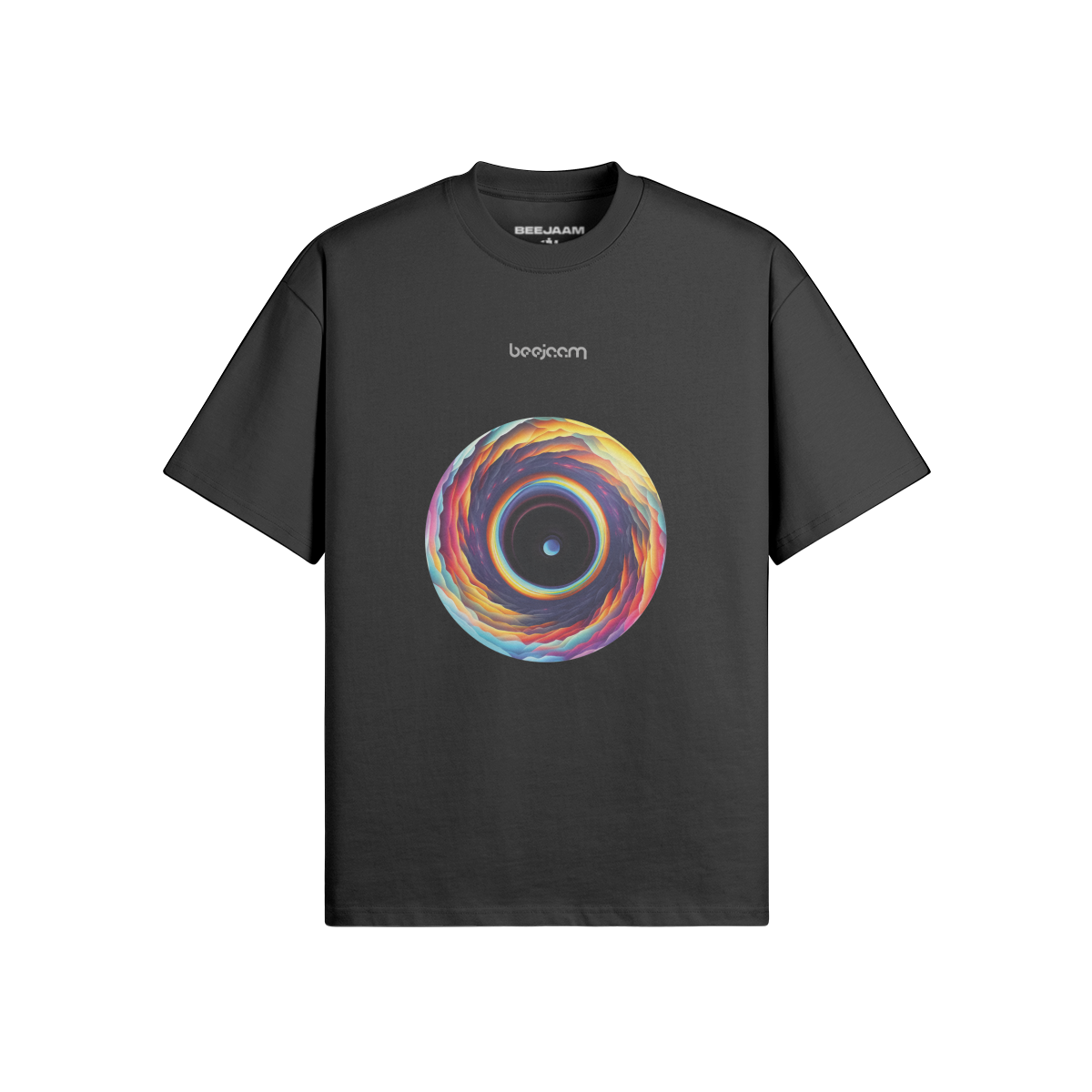 N°6002 | CERCLE D'AURA | T-SHIRT SURDIMENSIONNÉ | UNISEXE | ÉDITION LIMITÉE
