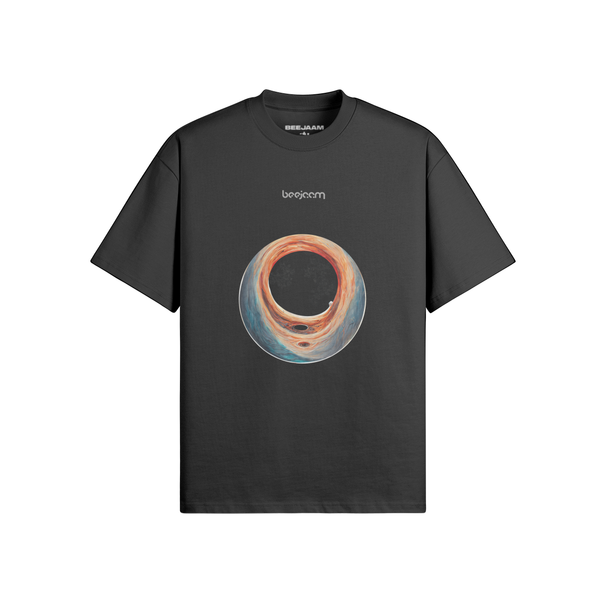 N°6004 | CERCLE D'AURA | T-SHIRT SURDIMENSIONNÉ | UNISEXE | ÉDITION LIMITÉE