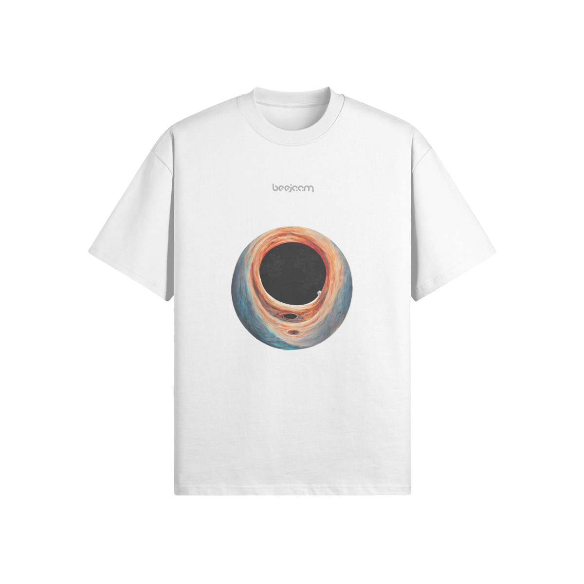 N°6004 | CERCLE D'AURA | T-SHIRT SURDIMENSIONNÉ | UNISEXE | ÉDITION LIMITÉE
