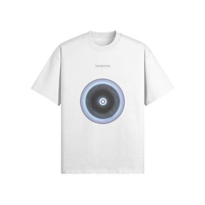 N°6007 | CERCLE D'AURA | T-SHIRT SURDIMENSIONNÉ | UNISEXE | ÉDITION LIMITÉE