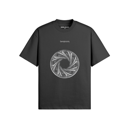 N°6005 | CERCLE D'AURA | T-SHIRT SURDIMENSIONNÉ | UNISEXE | ÉDITION LIMITÉE