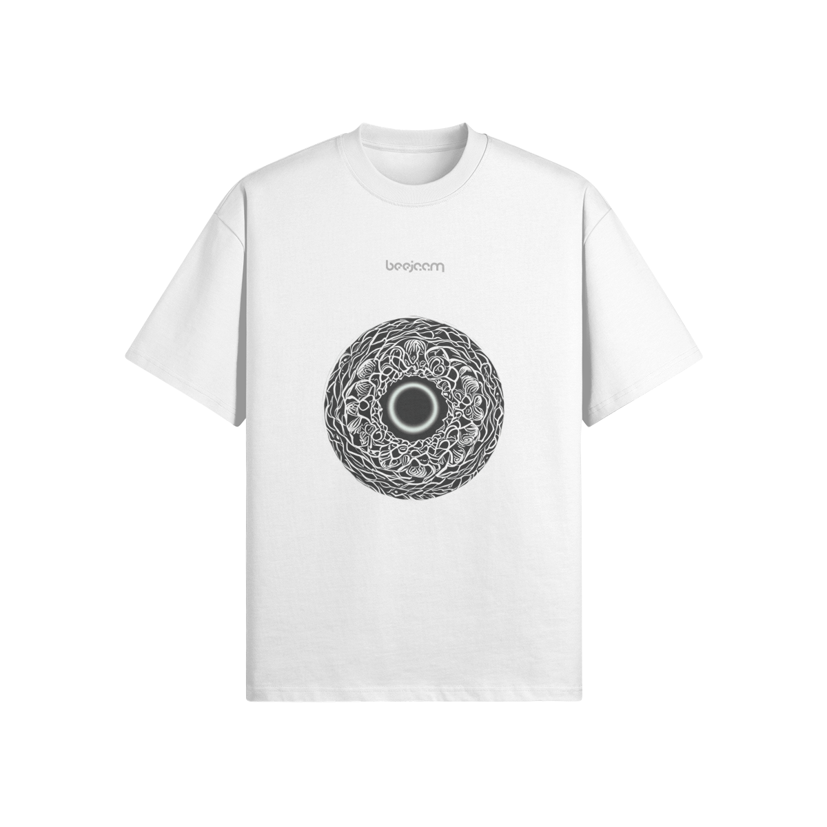 N°6006 | CERCLE D'AURA | T-SHIRT SURDIMENSIONNÉ | UNISEXE | ÉDITION LIMITÉE