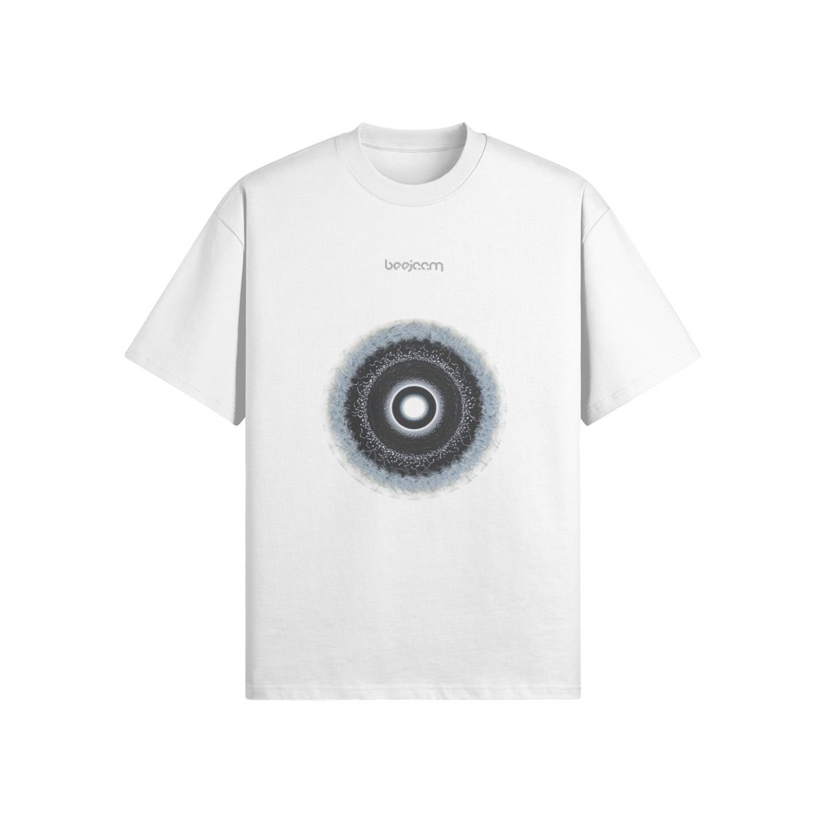 N°6010 | CERCLE D'AURA | T-SHIRT SURDIMENSIONNÉ | UNISEXE | ÉDITION LIMITÉE