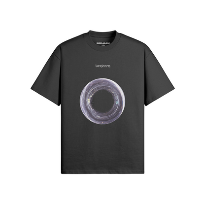 No.6022 | CERCLE D'AURA | T-SHIRT SURDIMENSIONNÉ | UNISEXE | ÉDITION LIMITÉE