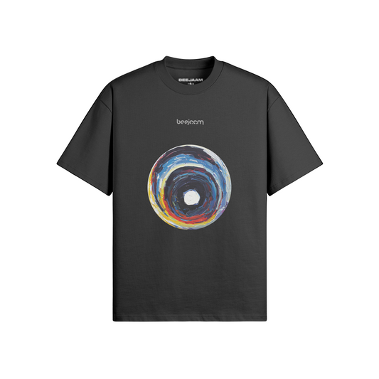 No.6026 | CERCLE D'AURA | T-SHIRT SURDIMENSIONNÉ | UNISEXE | ÉDITION LIMITÉE